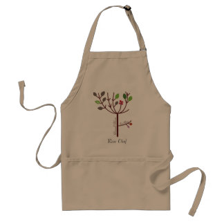 Tablier Le bigorneau fleurit nourriture crue