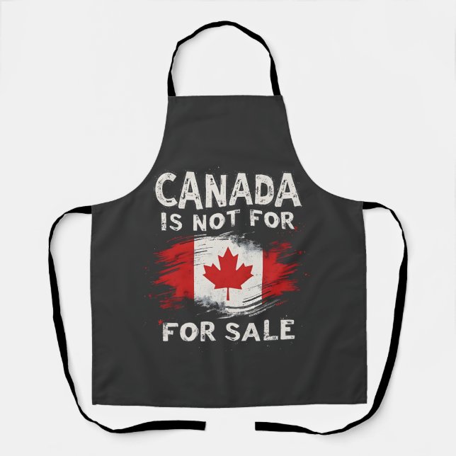 Tablier Le Canada n'est pas à vendre Trump Président (Recto)