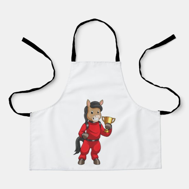 Tablier Le champion de Horse (Recto)