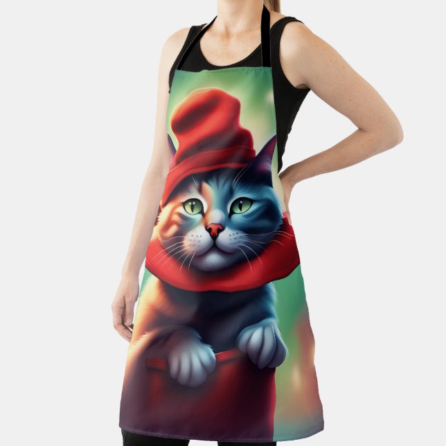 Tablier le chat sorcier (Insitu)