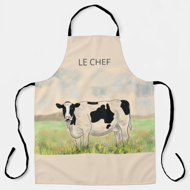 Tablier Le Chef Cow Apron (Recto)