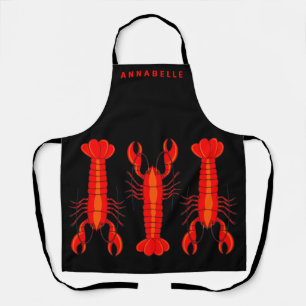 Tablier Le chef homard personnalise Apron