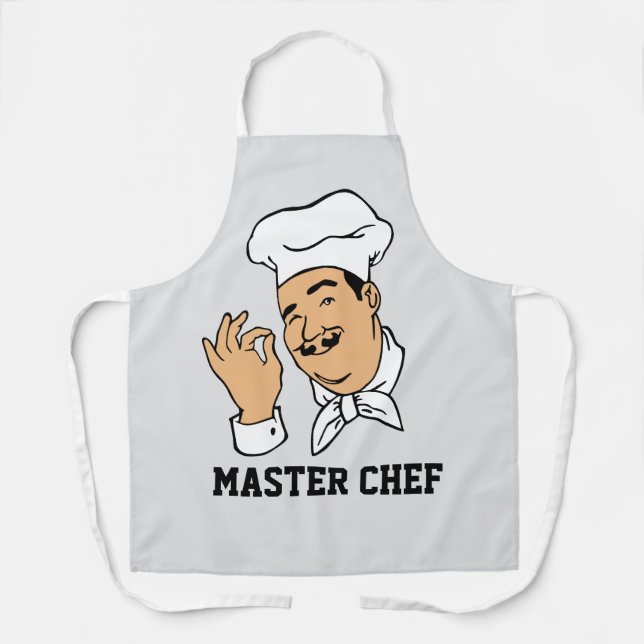 TABLIER LE CHEF MAÎTRE DAD HOMS KITCHEN APRON (Recto)