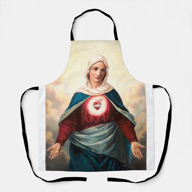 Tablier Le Cœur immaculé de Marie (Recto)