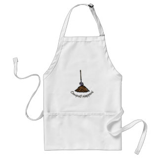 Tablier Le compost se produit