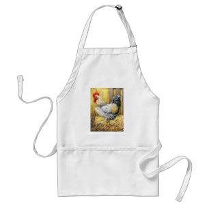 Tablier Le coq de la grange