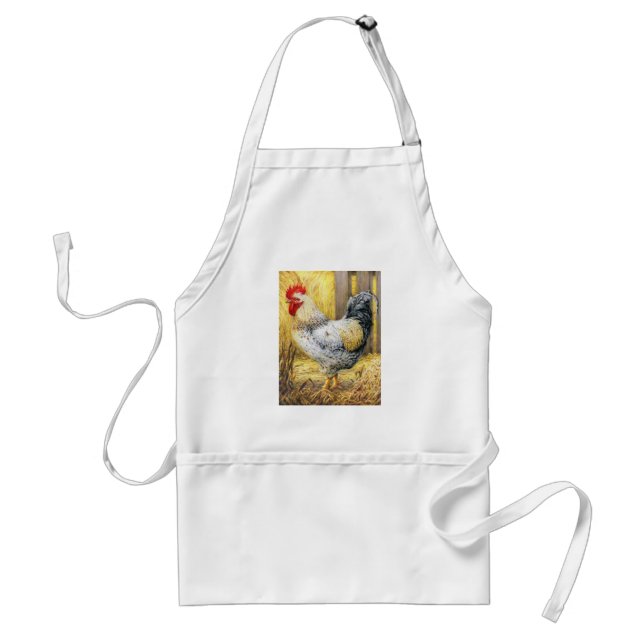 Tablier Le coq de la grange (Devant)