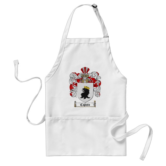 TABLIER LE CREST DE FAMILLE DE CAPUTO - MANTEAU DE CAPUTO (Devant)