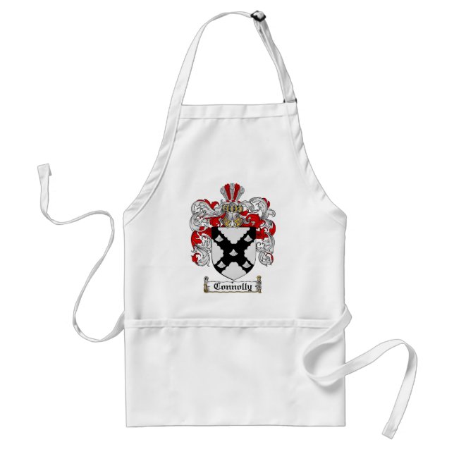 TABLIER LE CREST DE FAMILLE DE CONNOLLY - MANTEAU DE (Devant)