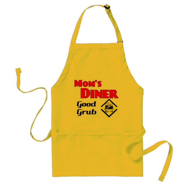 Tablier Le dîner de maman Good Grub Retro Art Apron (Devant)