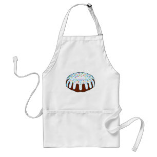 Tablier Le gâteau de Bundt avec arrose