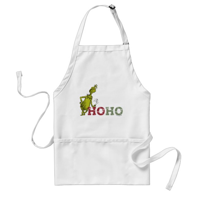 Tablier Le Grinch | Ho Ho Ho (Devant)