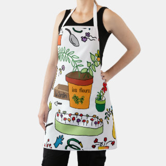Tablier Le Jardin (The Garden) Apron