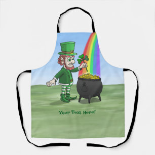 Tablier Le Leprechaun et le Trèfle