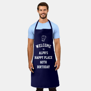 Tablier LE LIEU HEUREUX DE PÈRE Toque Espace BLUE pers