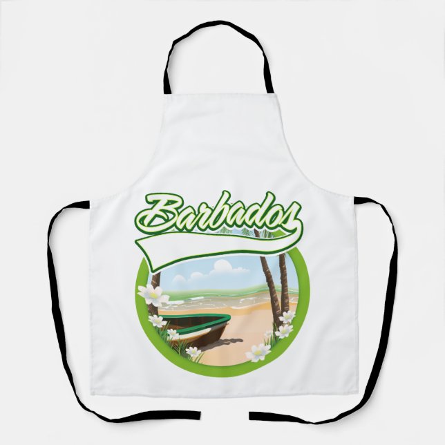 Tablier Le logo de Barbados Travel (Recto)