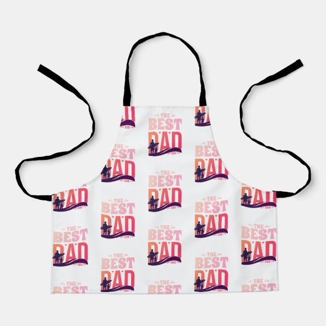 Tablier Le Meilleur Papa du Monde (Recto)