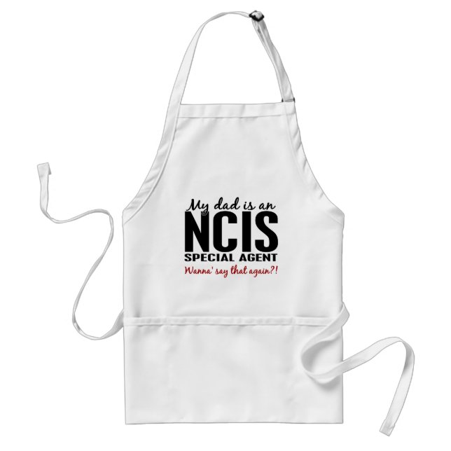 Tablier Le papa est un agent spécial de NCIS (Devant)