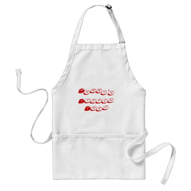 Tablier Le petit chef de la maman (Devant)
