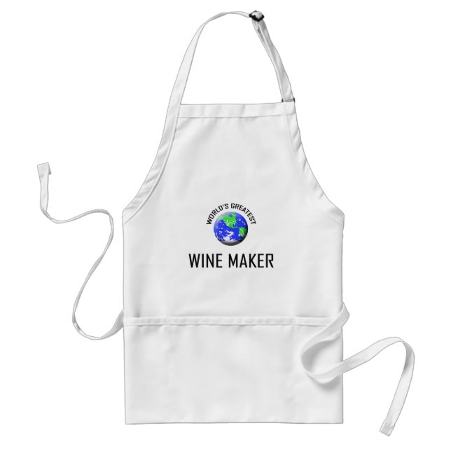 Tablier Le plus grand fabricant du vin du monde (Devant)