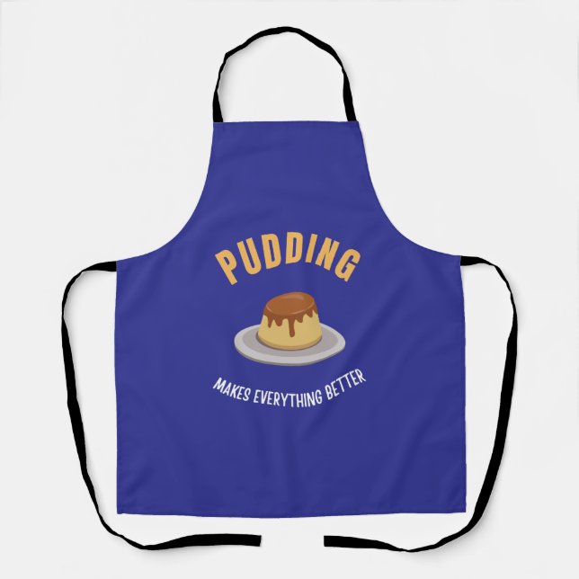 Tablier Le pudding rend tout mieux (Recto)