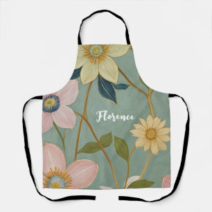 Tablier Le réveil doux du printemps personnalisé