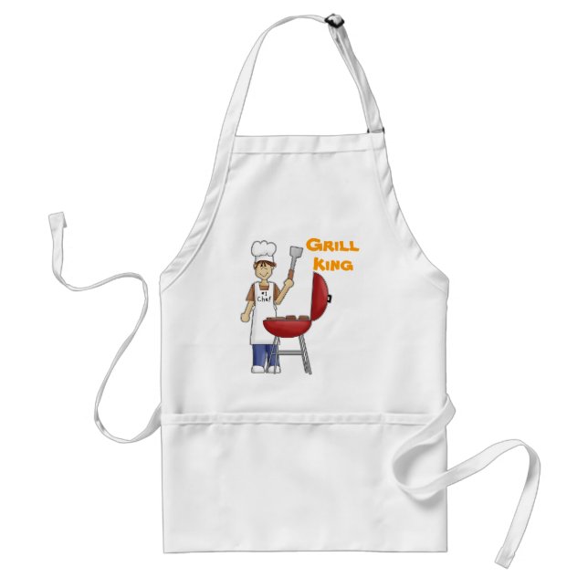 Tablier Le Roi Apron de gril (Devant)