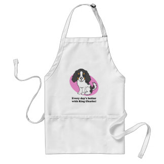 Tablier Le Roi cavalier Charles Apron de chien de bande