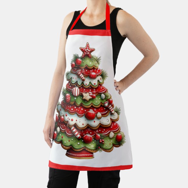 Tablier Le sapin de Noël en canne à sucre  (Insitu)