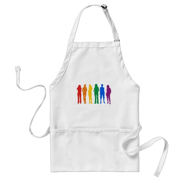 Tablier Le T-shirt des femmes de gay pride (Devant)