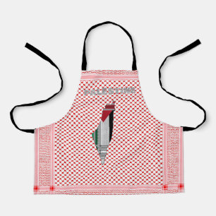 Tablier Le taberon palestinien de Shemagh - Keffiyeh Apron