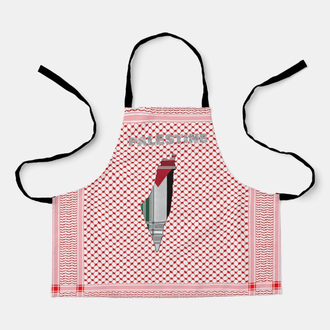 Tablier Le taberon palestinien de Shemagh - Keffiyeh Apron (Recto)