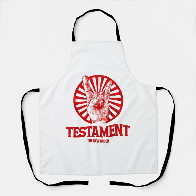 Tablier Le Testament du Nouvel Ordre  (Recto)