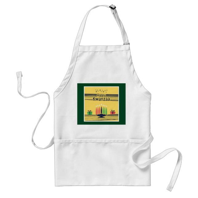 Tablier Le ton chaud et célébratoire de Kwanzaa de Slipper (Devant)