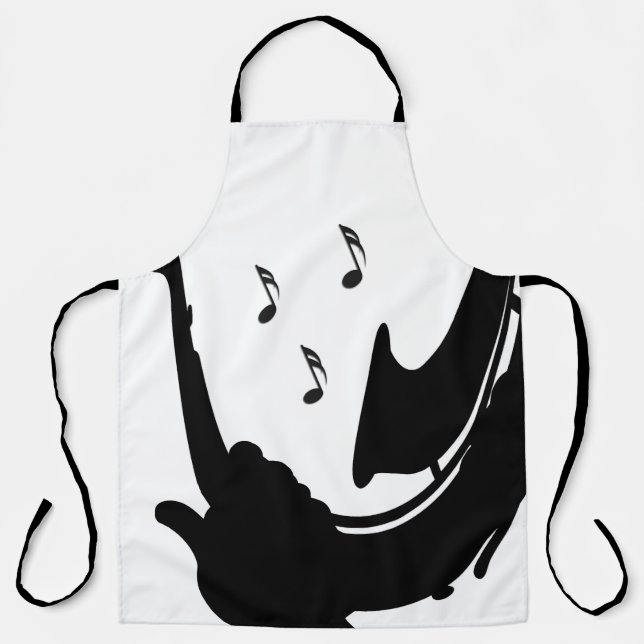 Tablier Lecteur Saxophone Surreal (Recto)