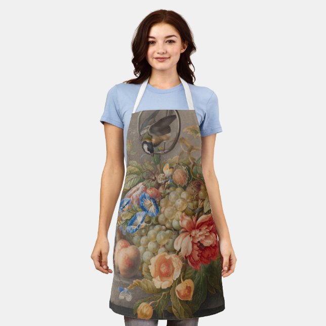 Tablier Légumes colorés (Porté)