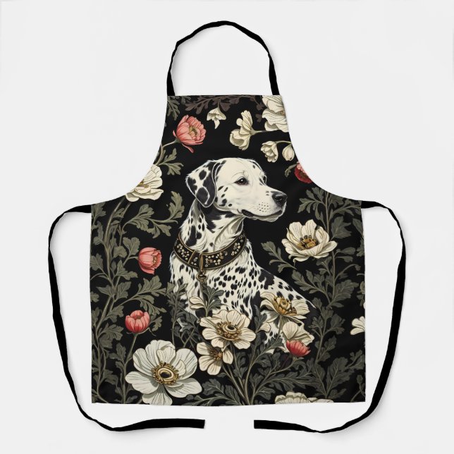 Tablier L'élégante Dalmatie William Morris Inspiré (Recto)