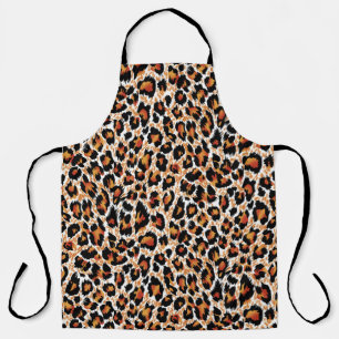 Tablier Leopard Géométrique : Illustration à motifs