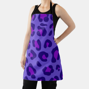Tablier "Leopard violet électrique"
