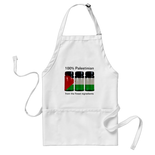 Tablier L'épice de drapeau de la Palestine cogne le (Devant)