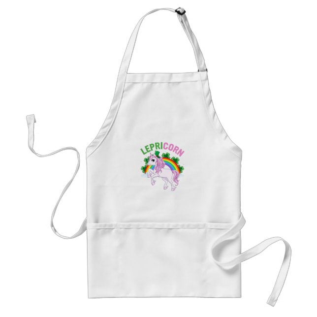 Tablier Lepricorn Saint Patrick | Lucky Rainbow (Devant)