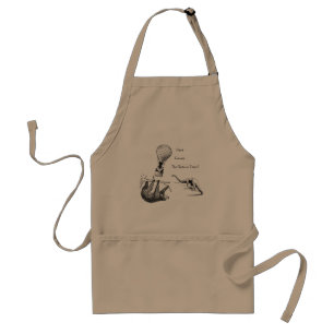 Tablier L'équipe de Secourt (Sloth, Dinosaur) Adulte Apron