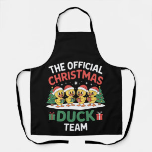 Tablier L'équipe officielle de canards de Noël Casquette d