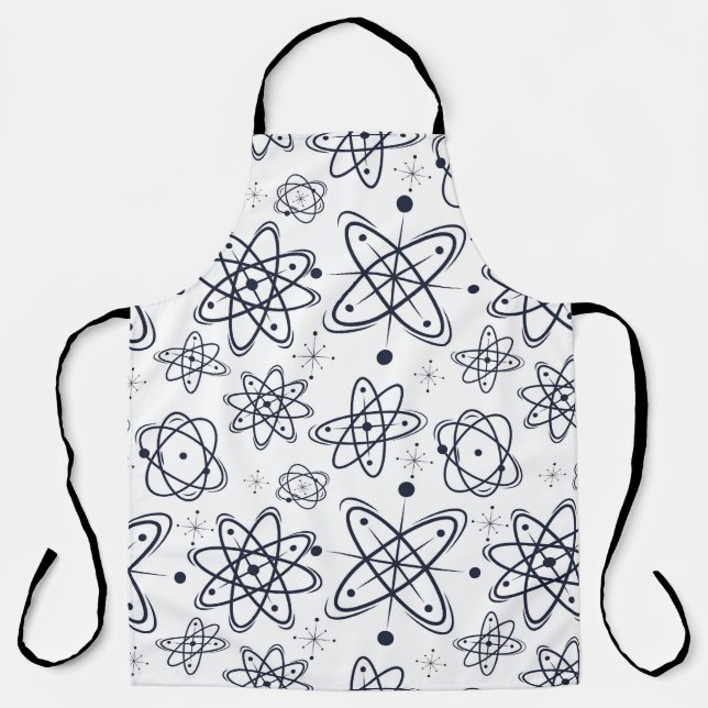 Tablier L'ère atomique : Motifs modernes du milieu du sièc (Recto)