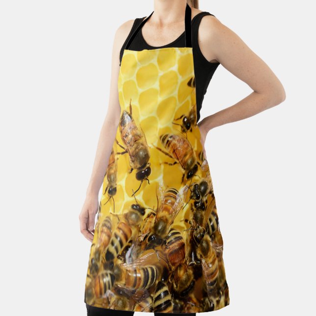 Tablier Les abeilles sur Honeycomb (Insitu)