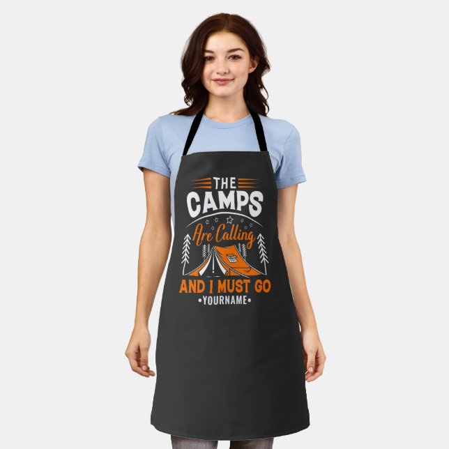 Tablier Les Camps Appelent Et Je Dois Y Aller (Porté)