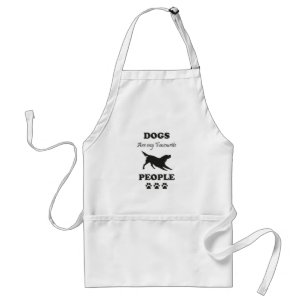 Tablier Les Chiens Sont Mes Gens Préférés Apron