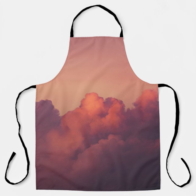 Tablier LES CLOUDS BLANCS ET Le CIEL BLEU (Recto)