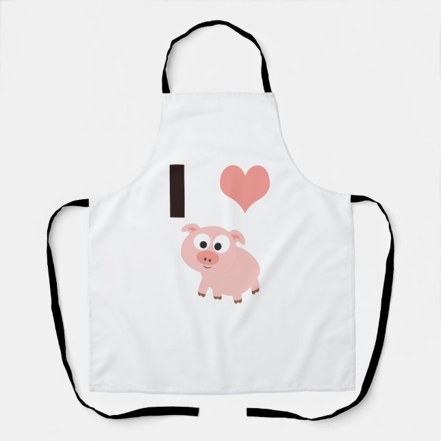Tablier Les cochons (Recto)