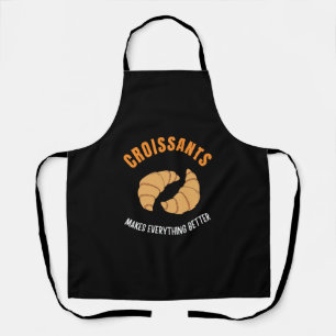 Tablier Les croissants rendent tout mieux